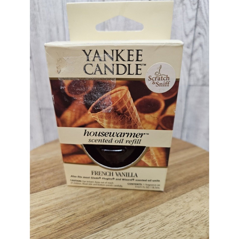 Yankee Candle Discontinued Vintage French Vanilla Housewarmer Scented Oil Refill
